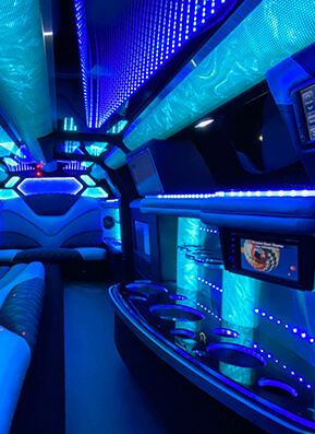 limo with jet doors