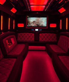 35-passenger party buses